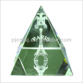 3d laser crystal pyramid